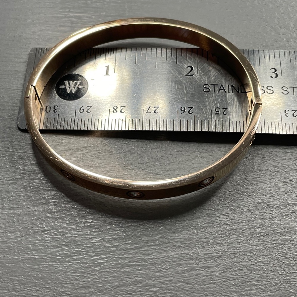 Stainless steel bangle bracelet - Picture 14 of 16
